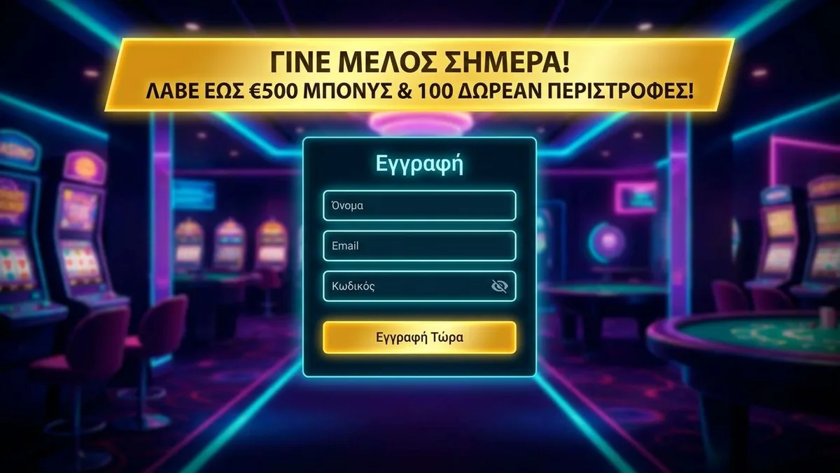 Εγγραφή με μπόνους